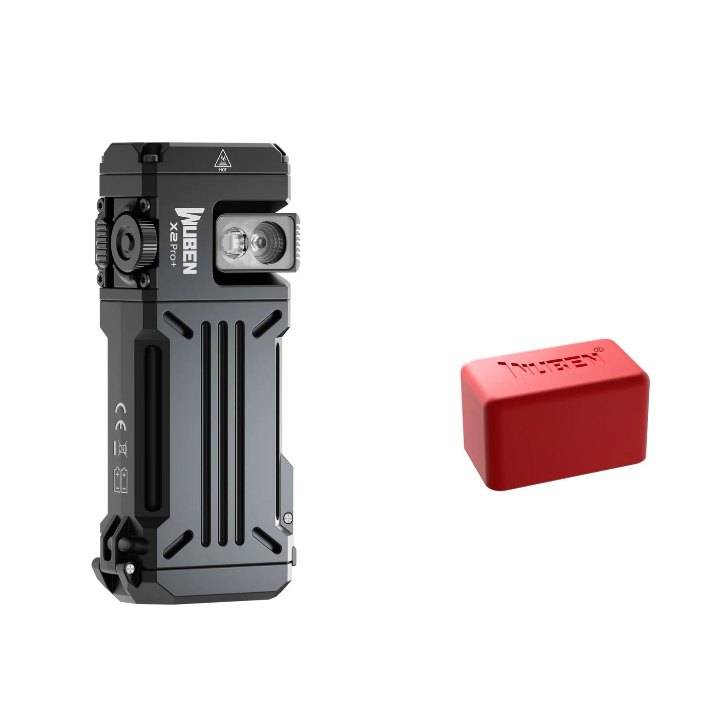 1500 Lumen Rechargeable Magnetic EDC Flashlight With Tiltable Side Light