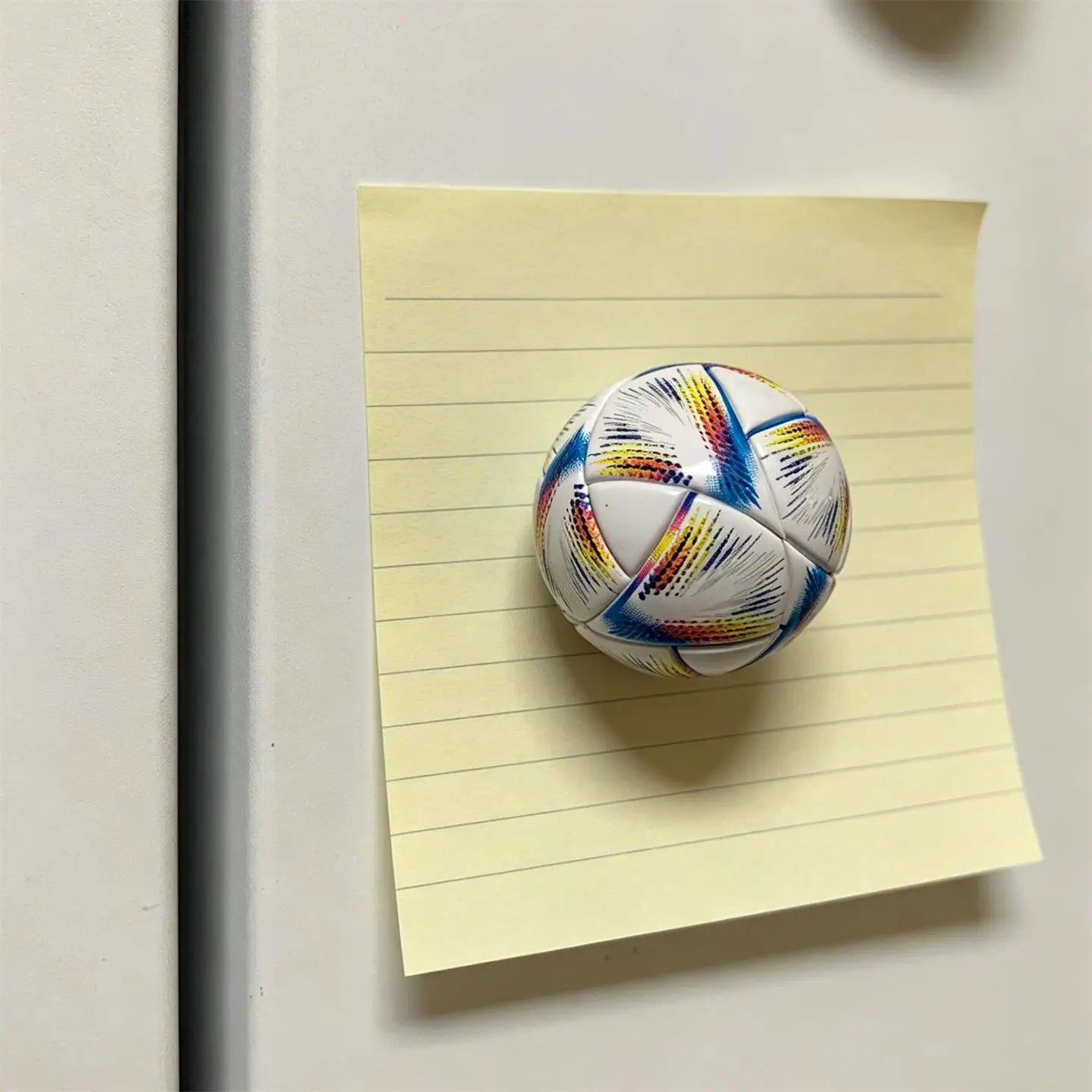 2026 Soccer 3D Fridge Magnet International Flag Football Fan Souvenir