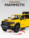 1:32 Dodge RAM 1000 TRX Mammoth Metal Diecast Alloy Car Model Car Central Control Decoration Ornaments Gift With Boyfriend Goods