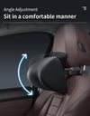 Six-way adjustable U-shaped memory cotton car headrest Brown