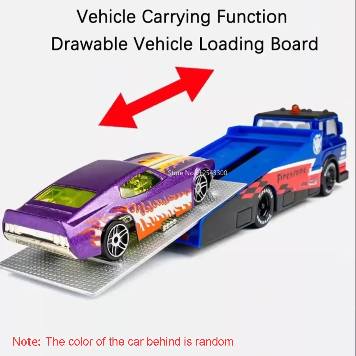 Scale 1:64 Container Alloy Trailer Model Toy Car Diecast Metal Movable Joint Pull Back Rescue Engineering Vehicles Gifts for