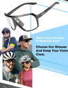 Photochromic Cycling Glasses Outdoor Casual Glasses UV400 Bicycle Glasses Men MTB Cycling Sunglasses Women Road Bike Glasses