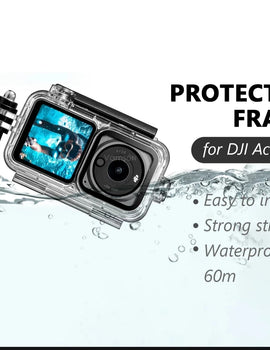 Waterproof Housing Case – Underwater Protective Shell for DJI Action 2