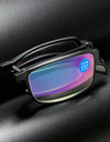Folding Reading Glasses Unisex Ultralight Resin Presbyopic Eyeglasses Portable Anti Blue Ray Vision Care Reader Eyewear With Box