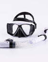 Optical Myopia Snorkel Set Diving Mask Nearsighted Swimming Goggles Short Sighted Panoramic Wide View Adults Youth -1.0To-6.0