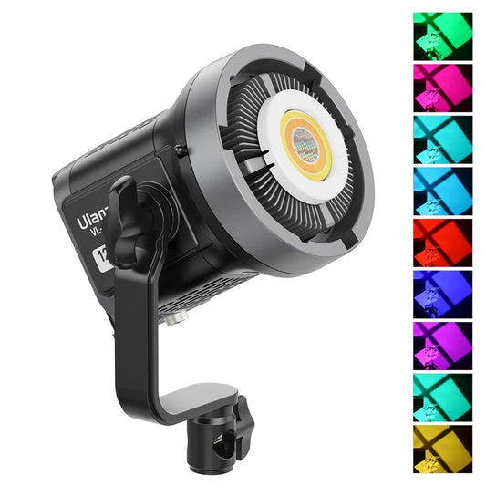 120W RGB V-Mount COB Video Light Fill Light Bowens Mount COB Light APP Remote Control Light