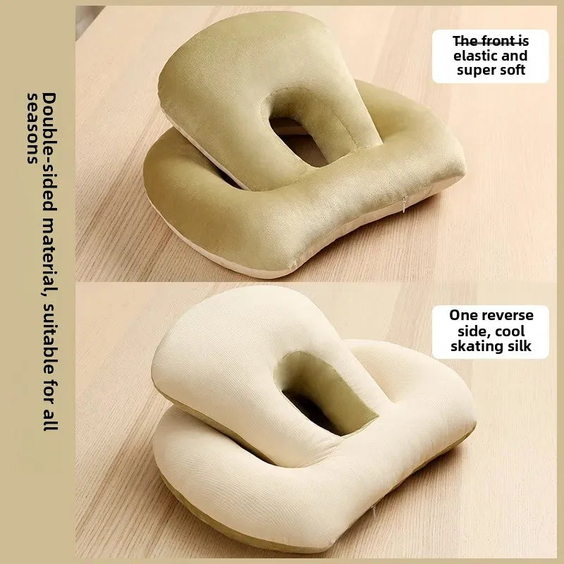 Officer Ice Silk Nap Pillow Pillow Style Summer Student Face down Sleep Pillow Office Nap Aid Soft Comfortable Home Goods