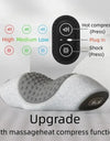 Electric Shiatsu Head Neck Cervical Pillow Body Massager Hot Compress Neck Shoulder Deep Relaxation Sleeping Memory Foam Pillow