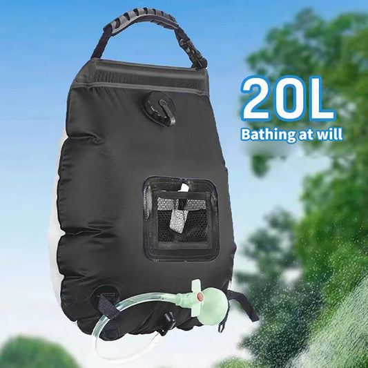 20L Solar Heated Portable Camping Shower Bag