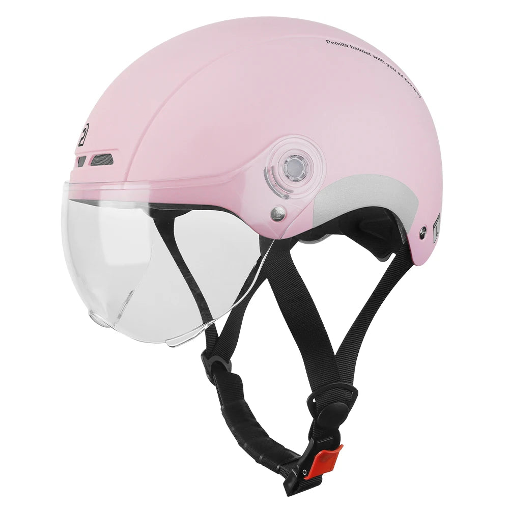 Adult Cycling Helmet With Goggles Ear Protection And Removable Lining