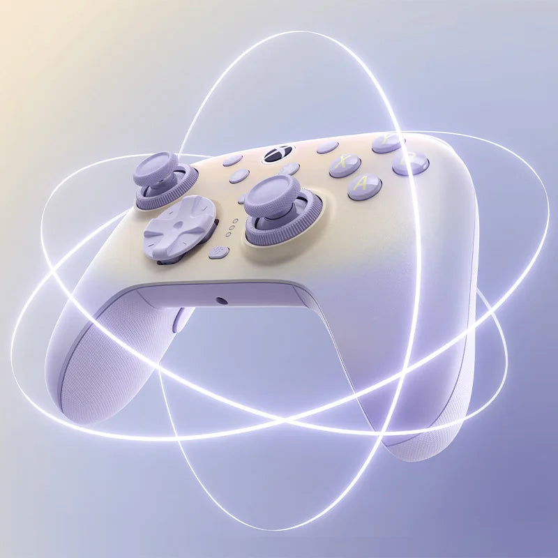 Wireless Gaming Controller with Adjustable TMR Joysticks for Xbox and PC Lavender
