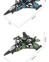 RC Plane with Camera Helicopter Remote Control Aircraft Obstacle Avoidance Fighter 2.4G Airplane EPP Foam Plane  Toys