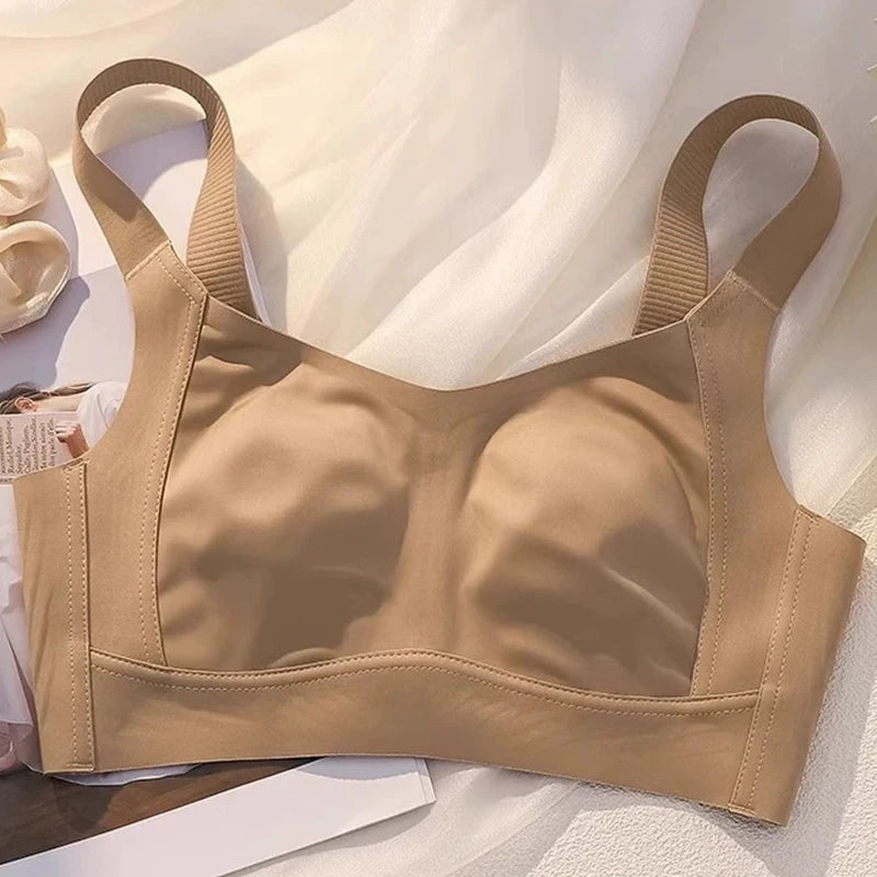 Womens Full Coverage Seamless Wireless Minimizer Bra