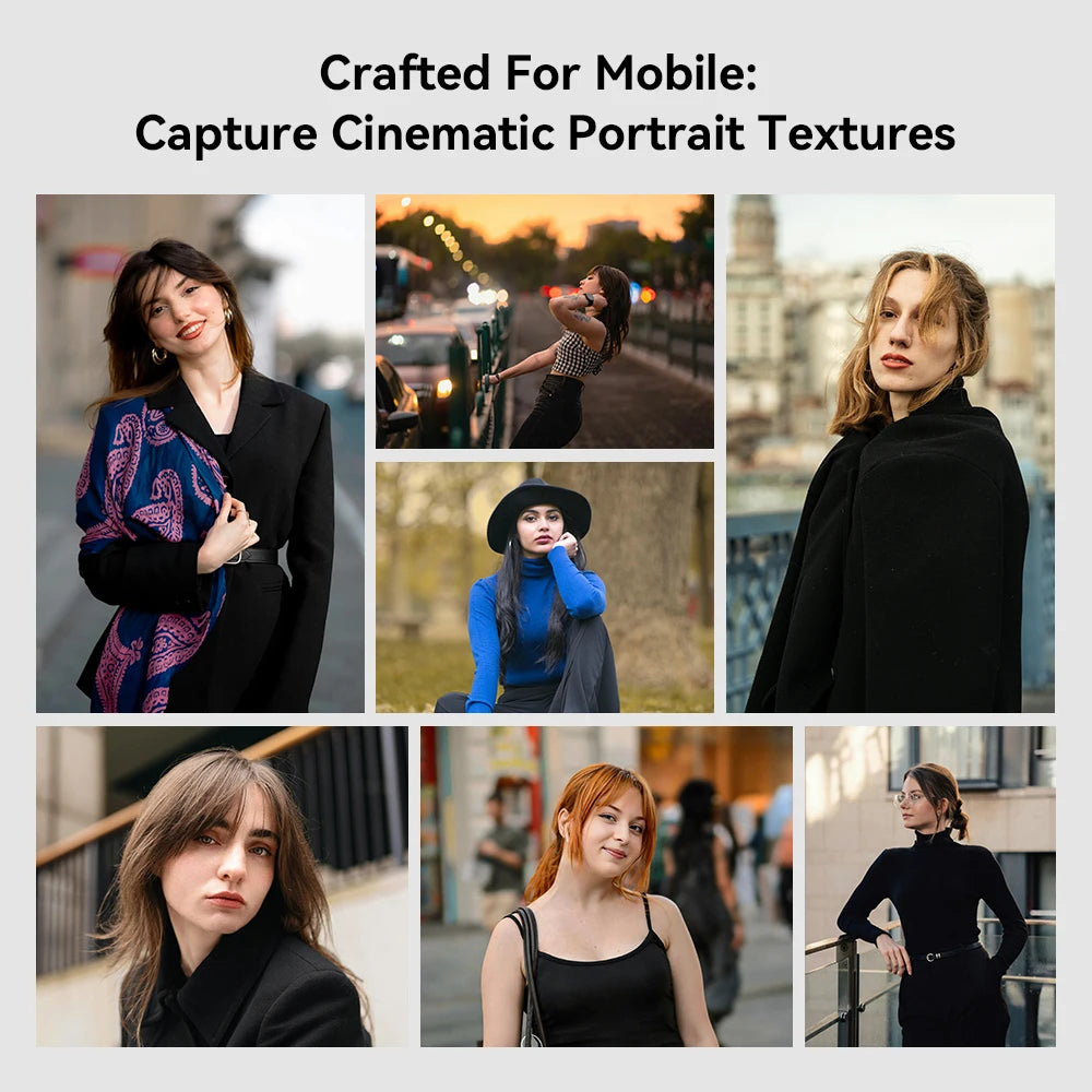 2X Mobile Portrait Telephoto Lens with Natural Bokeh