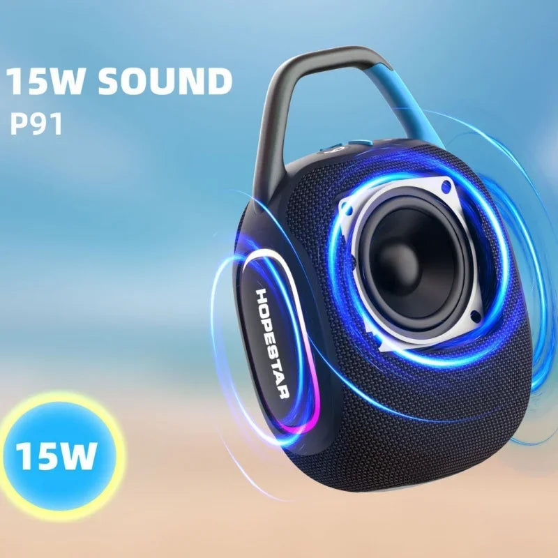 Waterproof Bluetooth Speaker Portable Wireless Outdoor Clip Speaker with TF Card Playback for Cycling Camping Clip5