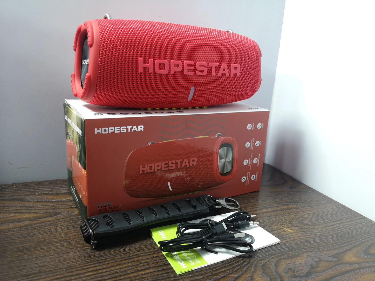 20W High Power Boombox Speakers Portable Bluetooth Super Subwoofer Mp3 Player Powerful Column Soundbox Audio Center