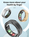 R10 Smart Ring with Charging Case for Men Women, Health and Sleep Monitor, 5ATM Waterproof, Multi-sport Mode