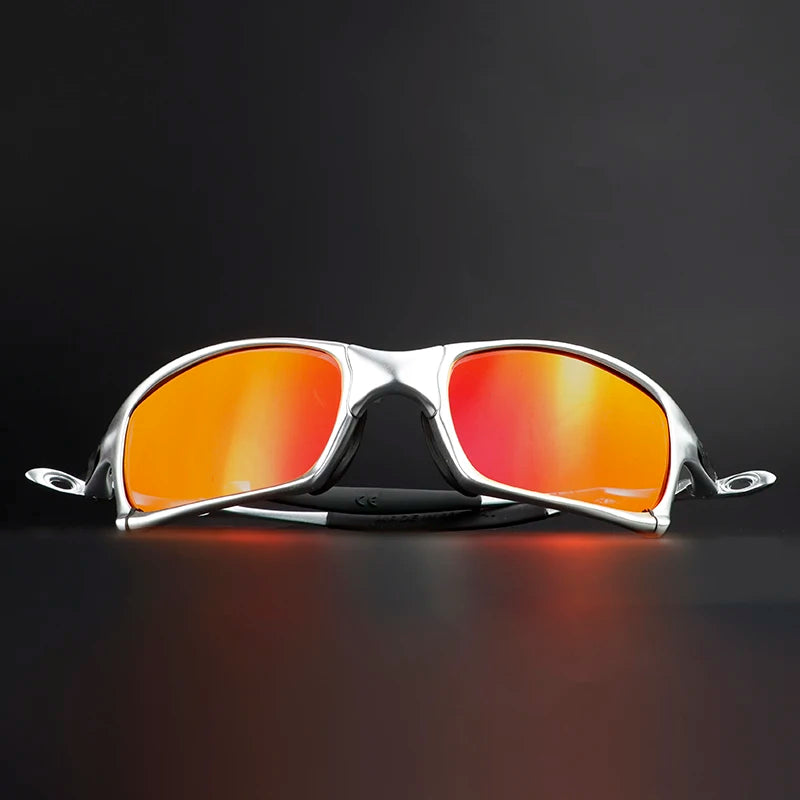 Polarized Metal Cycling Sunglasses UV400 Sports Eyewear