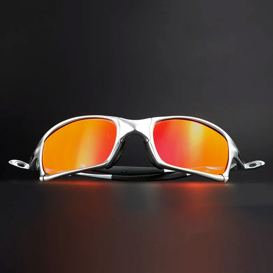 Polarized Metal Cycling Sunglasses UV400 Sports Eyewear