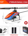 WLtoys XKS RC Helicopters K127 6-Aixs Gyroscope 2.4G 4CH Single Blade Propellor Gyro Mini RC Helicotper for Gift RC Toy V911
