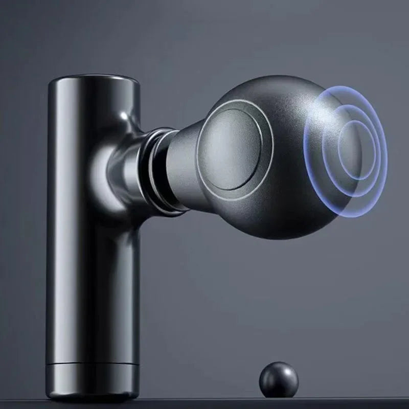 Mini Massage Massage LCD Screen 6 Heads  Muscle Massager Portable Electric Fascia  for Neck Foot Body Fascia