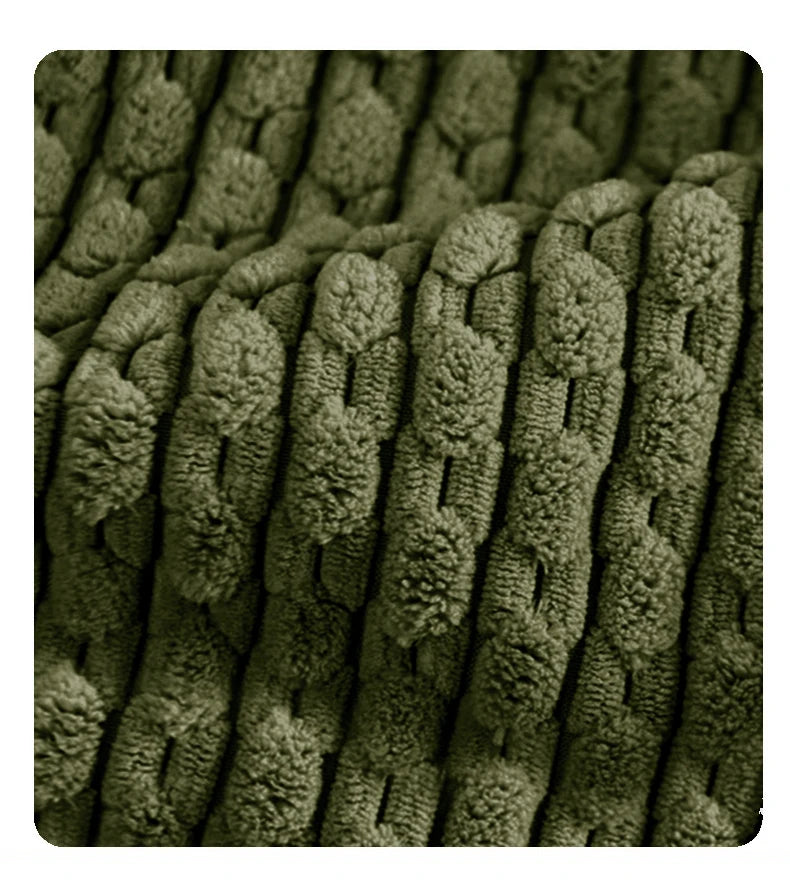 1M/2M/3M/5M Thick Plush solid color Chain Corduroy Fabric Polyester and Nylon Warm Coat Clothing Handmade Sewing Sofa Pillow DIY