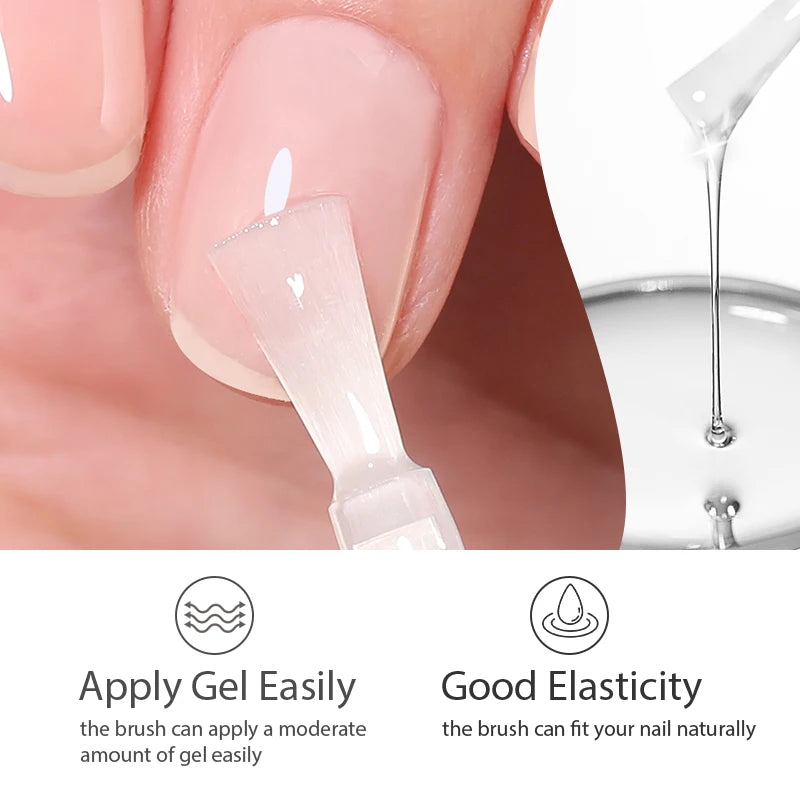 10ml Base Gel Top Coat Rubber Gel Reinforcement Gel for Nails Tools Soak Off UV LED Nail Varnish Function Gel
