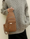Women Chest Bags High Quality Leather Female Cross body Bag Designer Brand Shoulder Bags Luxury Storage