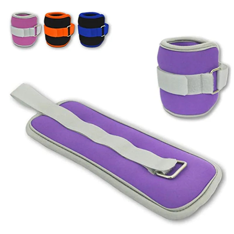 Hand Wrist Leg Arm Ankle Weights Exercise Equipment with Adjustable Straps for Walking Fitness Gym Yoga Pilates Aerobics