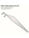1PCS Multi-Purpose Lever Tool Stainless Steel Durable Locksmith Tool Mini Portable Pry Bar Hand Tool for Hand Tool for Home