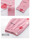 Women’s Winter 100% Cotton Pajama Set – Loose Fit, Turn-Down Collar, Long Sleeves, Cute Pink
