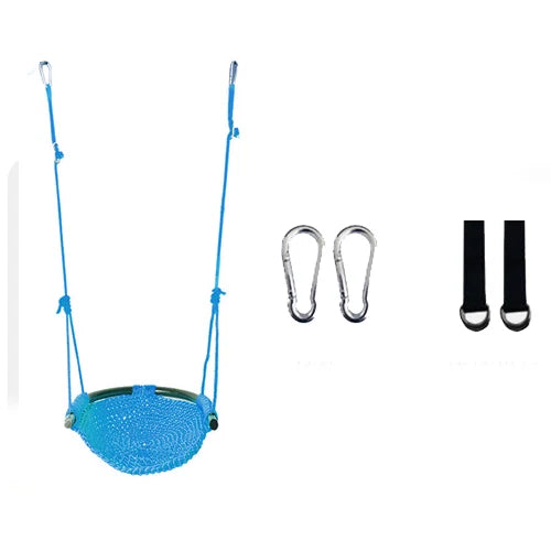 U-shape  Swing Indoor Outdoor  Home Courtyard Rope Net Seat Hanging Chair Playground Equipment