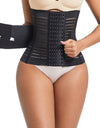 7-Bone Waist Trainer Corset with Double Tummy Control & Breathable Design