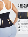 Women's Waist Trainer Corset – Tummy Wrap Shapewear Belt for Slimming & Postpartum Support