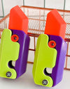 Cute Gravity Carrot Knife Decompression Push Card Small Toy Gravity Knife Carrot Knife stress reliever Decompression Toys Gift