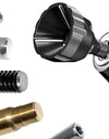 Deburring Tungsten Steel Chamfer Thread Trimmer Alloy Remove Burr Screw Rod Bolt Deburring Tool
