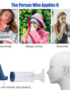 Child Adult Buffer Inhale Chamber Automizer Spacer Mist Storage Compressor Nebulizer Tank Aerochamber with Mask Cup Mouthpiece