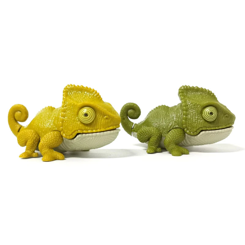 Bite Hand Finger Animal Dinosaur Tricky Model Chameleon Hippo Elephant Interactive Creative Joints Fidget Toy Dino Birthday Gift