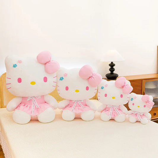 Cute Cat Character Plush Stuffed Doll Pillow Toy
