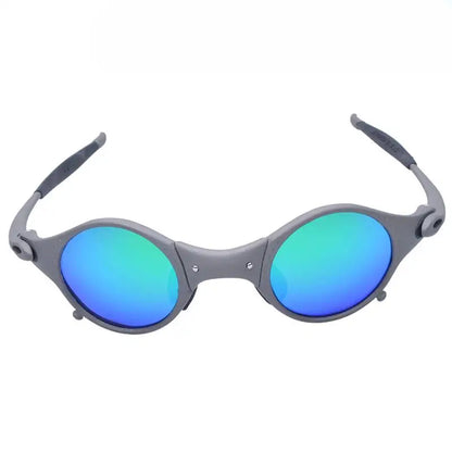 Polarized Sunglasses Cycling Glasses UV400 Fishing Sunglasses Metal Bicycle Goggles Cycling Eyewear Riding Glasses