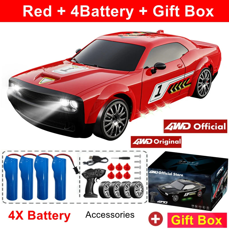Super Drift Car Remote Control RC Truck RTR Radio GTRPRO 4x4 Racing Car AE86PRO Toys for  Adult Christmas Gift