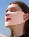 Scarves For Women Sun UV Protection Solid Color Summer Ice Silk Face Scarf Anti-uv Face Cover Sunscreen Veil Sunscreen Mask