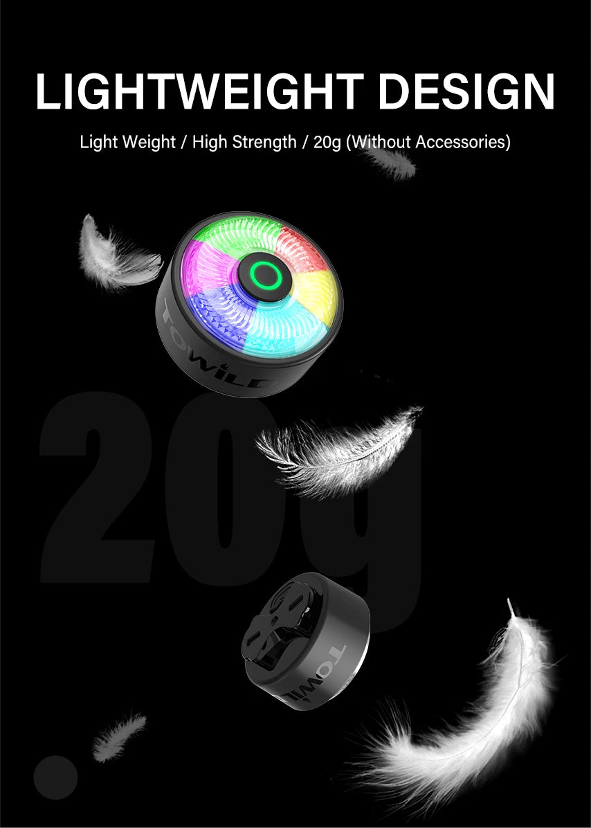 Team Sync Tail Light 50m Auto Brake Sensing Bicycle Rear Light LED Rechargeable IPX6 Waterproof Cycling Taillight