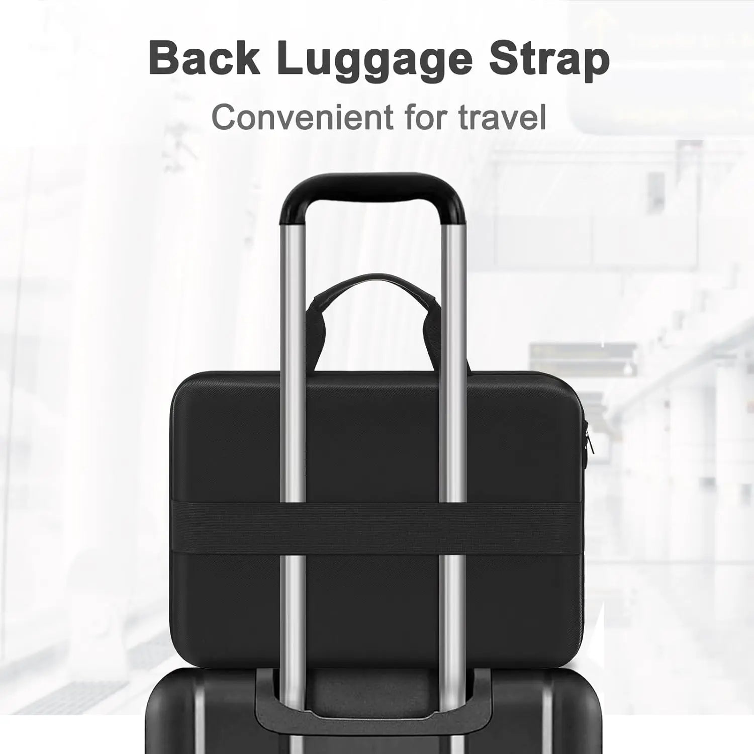 Hard Shell Laptop Sleeve for 13 14 15 16 17 inch Macbook Air Pro M1 M2 M3 M4 HP Notebook Handbag Waterproof EVA Protective Case