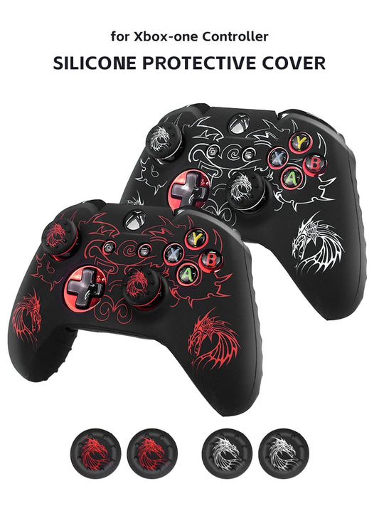 Silicone Protective Case for Xbox One Controller – Anti-Slip Skin with Thumb Grip Accessories