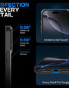 For iPhone 16 Pro Max Case with Camera Control Capture Button UB Mag Stand Series Slim Clear Magnetic MagSafe Phone Case