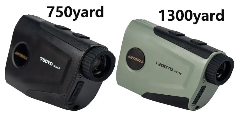 Rechargeable USB Type-C Laser Rangefinder for Golf & Hunting