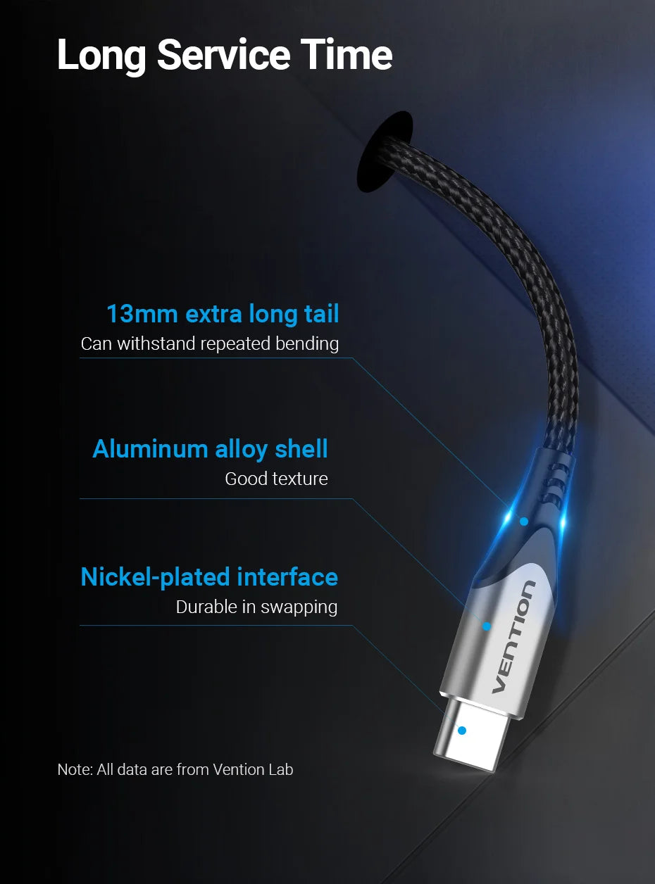 USB Type C To USB C Cable PD60W Fast Charging Cable USB C Cable for iPhone 16 15 Quick charge Cables 3A C Wire Data Sync