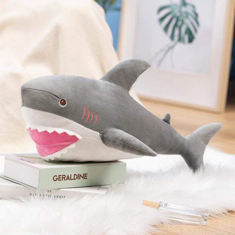 Orca Shark Plush Stuffed Animal Soft Sea Creature Pillow