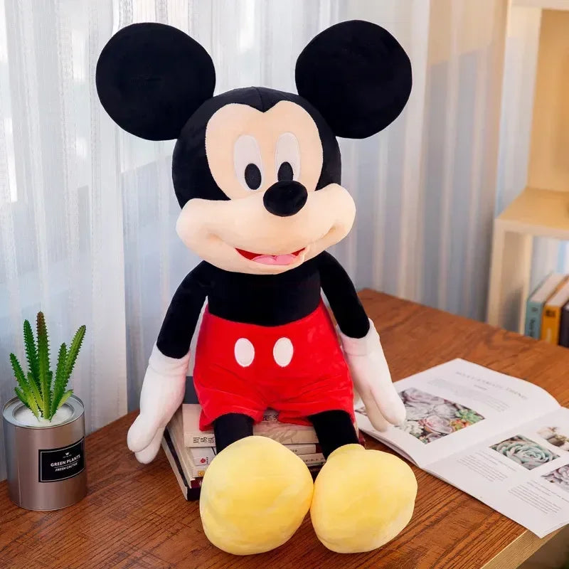 Cartoon Mouse Plush Doll Super Soft Crystal Velvet Pillow
